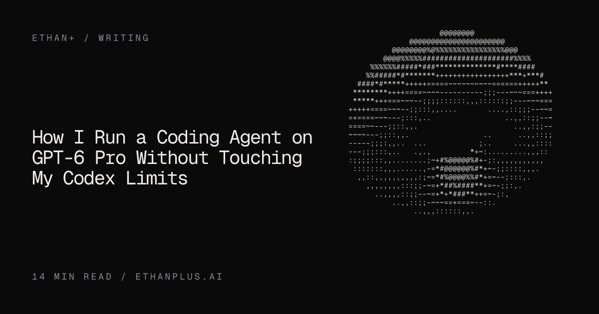 Let GPT-6 Astra code without using Codex Usage