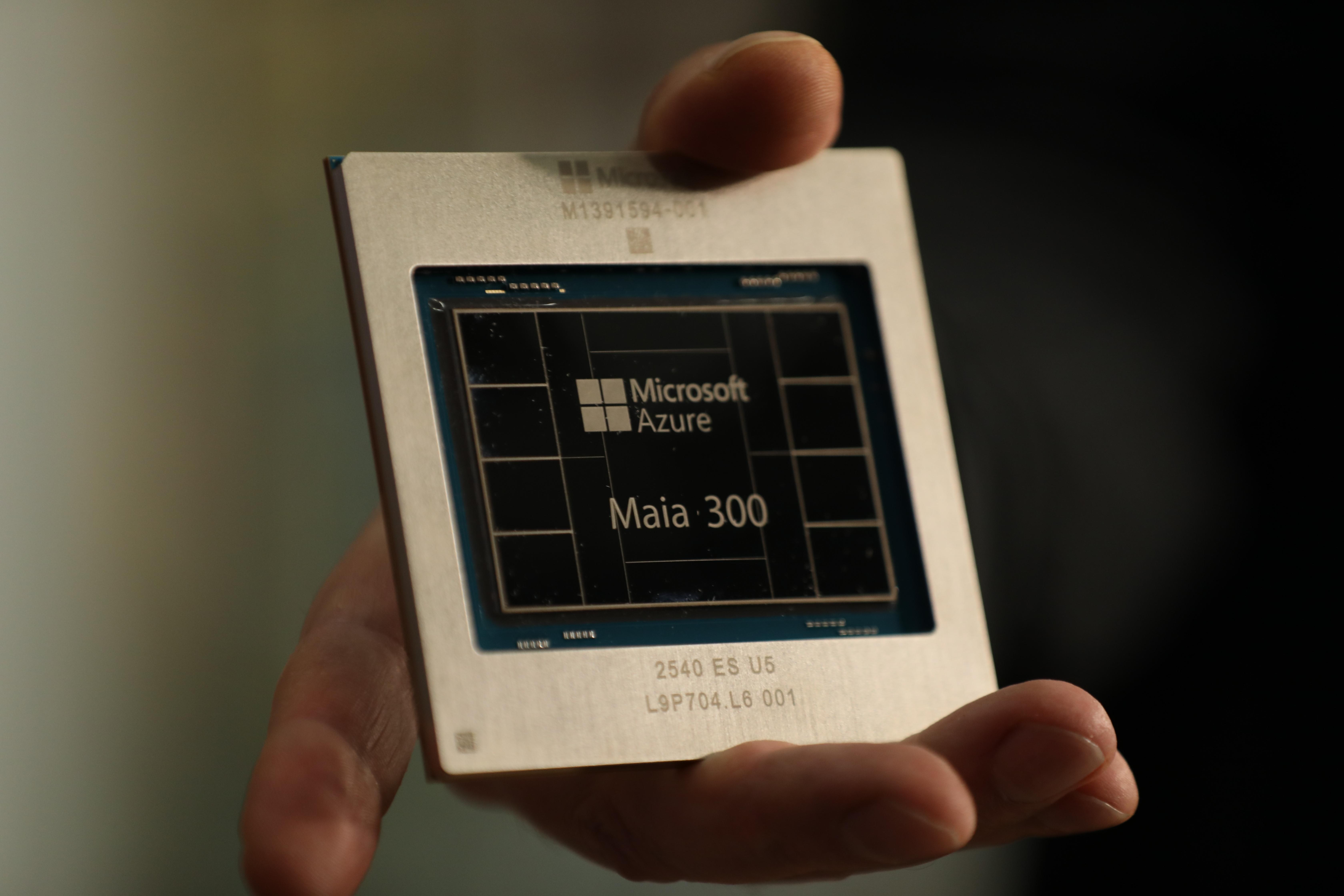 Microsoft’s new AI chip makes it less reliant on Nvidia’s GPUs
