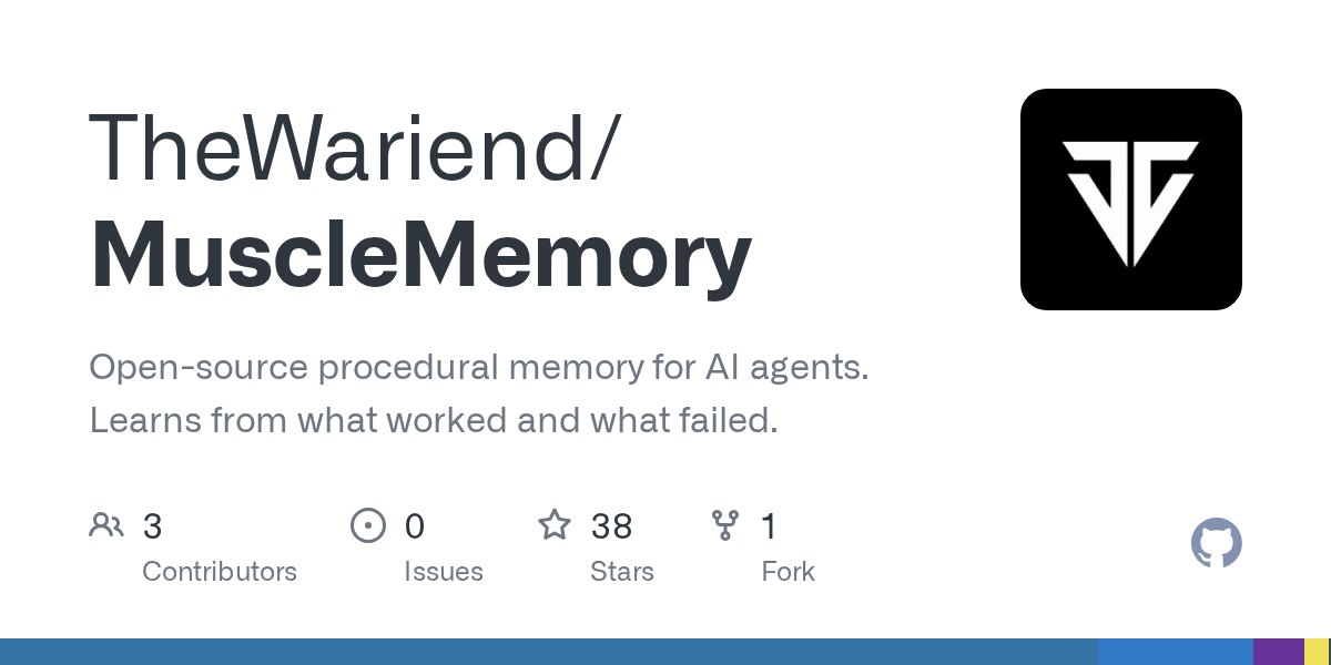 MuscleMemory: Skills learned by Codex, reused by Claude Code