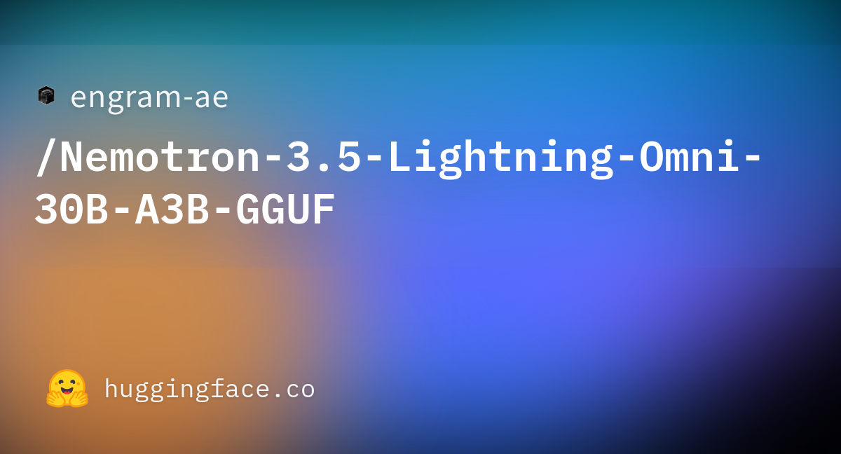 Nemotron 3.5 Lightning-Omni: I gave NVIDIA's agent model eyes and ears