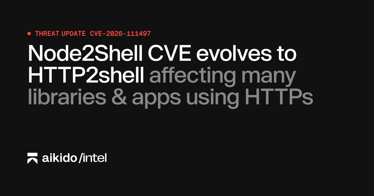 Node2Shell evolves to HTTP2Shell, blast radius affects many HTTP libs