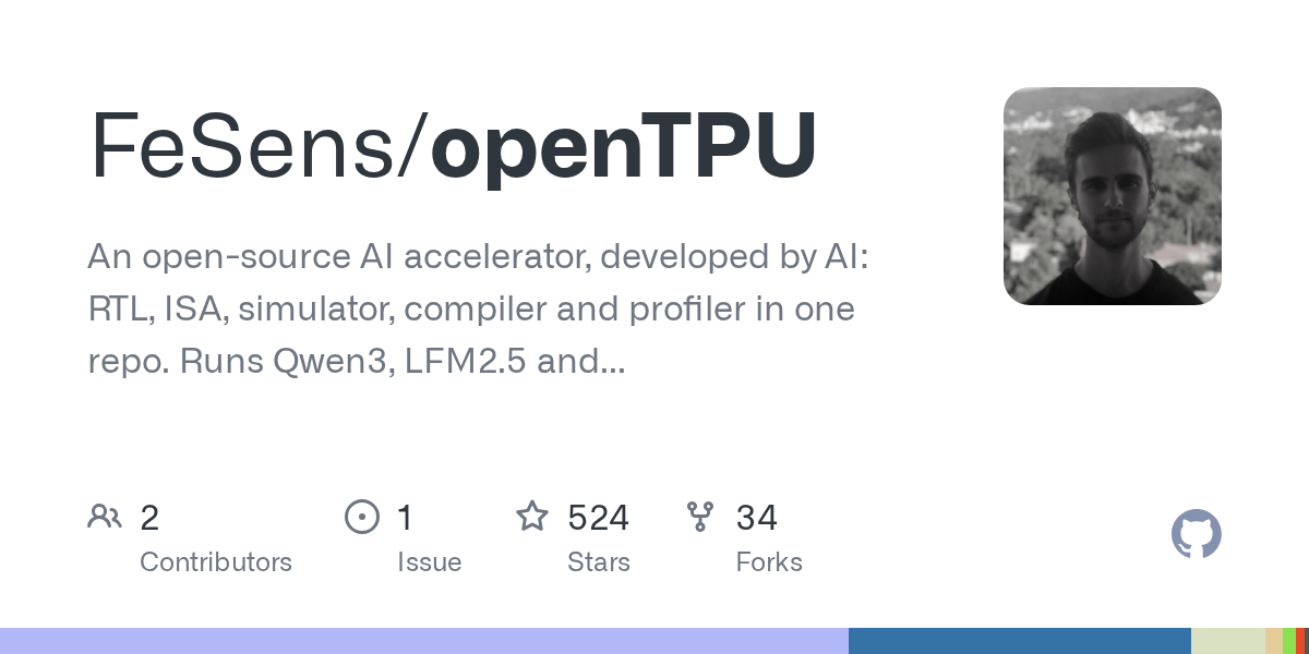 OpenTPU – An open-source AI accelerator, developed by AI