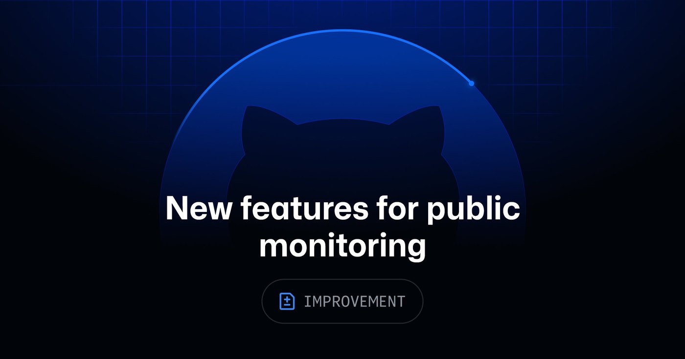 Public monitoring adds triage, validity, API, and webhooks