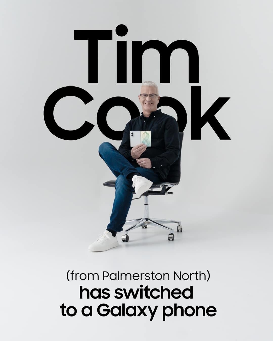 Samsung says ‘Tim Cook’ bought a Galaxy Fold