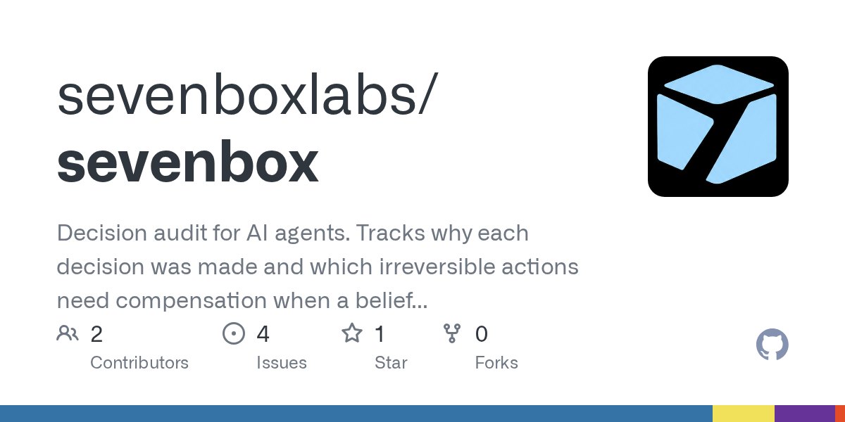 Sevenbox, find what an AI agent's wrong decision affected