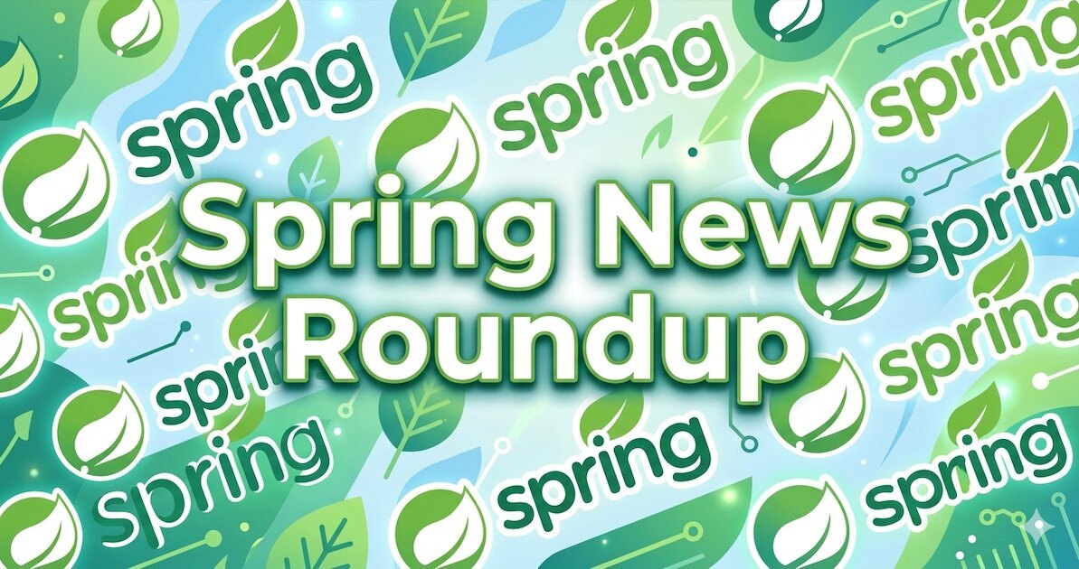 Spring News Roundup: First Release Candidates of Boot, Framework, Data