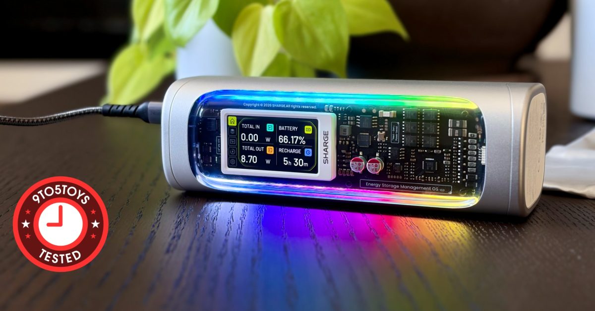 Tested: You have to see Sharge’s impressive new metal unibody power bank