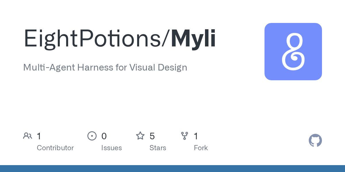 GitHub open-sourced Myli: a harness for AI design agents