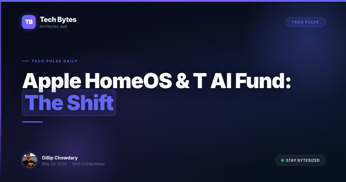 Apple HomeOS Smart Display Design